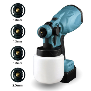 F-FPQ-1cordless Краскораспылитель портативный 21 В Электрический Ручной электроинструмент пистолет-распылитель краски для автомобиля окраска 800 мл - Product Image 2