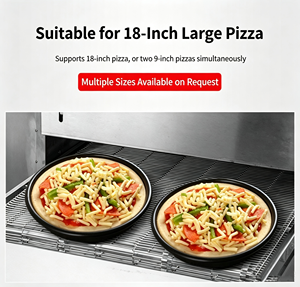Four à pizza électrique à convoyeur, four <span class=keywords><strong>de</strong></span> cuisson continu commercial pour restaurant latino-américain, fast-food - Product Image 6