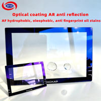 Revêtement anti-reflet AR, verre trempé AF, écran d'affichage, appareil électroménager intelligent, panneau tactile en verre, verre d'accès 2.5D, panneau frontal en verre