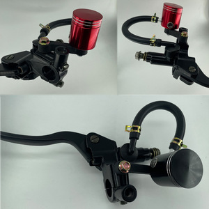 Mochi Moto CNC Brake <b>Fluid</b> Reservoir Aluminum Alloy Direct Push Split Bracket For Motorcycle Electric Scooter Modification - Product Image 4