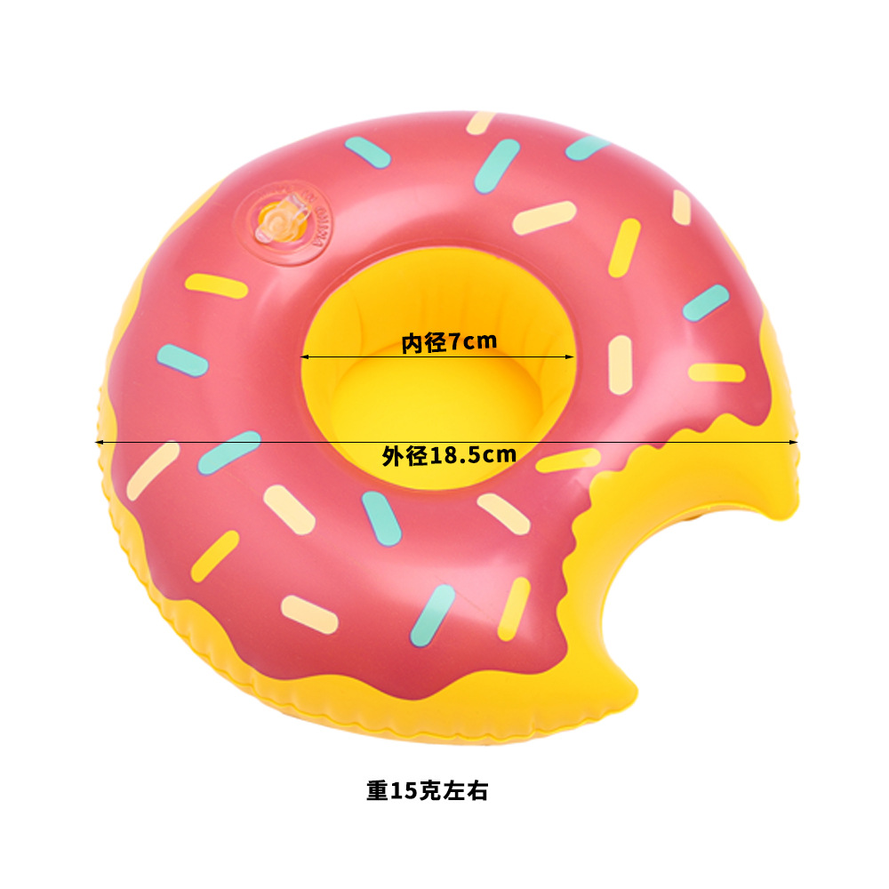 Coaster donut violet