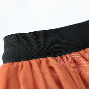 Niños Boutique Tutu Cintura Elástica Arco Apliques Niños Falda Niños Tul Faldas Plisadas para Niñas 2-10YR Niño Pequeño Blanco Tutu Falda - Product Image 4