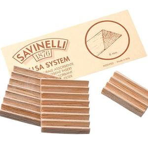 Outil de nettoyage de filtre à pipe en liège triangulaire givré de 6 mm SAVINELLI Safin - Product Image 5