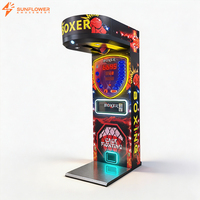 Machine de jeu de force de frappe commerciale, testeur de force de boxe, machine d'arcade de combat pour l'entraînement en carnaval