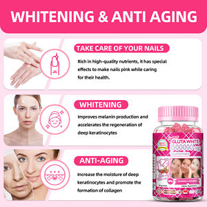 Gommose di bellezza Premium con glutatione 1500000 mg e senza rughe di collagene, pelle chiara e unghie sane - Product Image 4