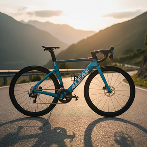 <span class=keywords><strong>Bicicleta</strong></span> de <span class=keywords><strong>Carretera</strong></span> de <span class=keywords><strong>Carbono</strong></span> de Competición con Sistema de Frenado Hidráulico - <span class=keywords><strong>Bicicleta</strong></span> Profesional de 24 Velocidades para Ciclismo de Competición - Product Image 1