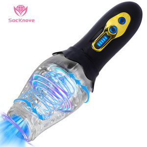 SacKnove, producto Sexual mejorado, masturbadores de rotación vibratoria, juguetes, entrenador, pene, orgasmo, dispositivo automático de masturbación masculina - Product Image 1