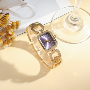 Montre pour femmes 2024 Auror Luxury Fashion Quartz Montre pour femmes Cadeau pour les amoureux Montre à bijoux personnalisée Cadeau de couple - Product Image 5