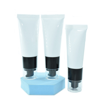 Kemasan kosmetik Aplicator lembut Harga bagus plastik pompa pengap Remas tabung pondasi 30 ml tabung pengap mewah