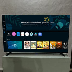 SAMSUNGs QLED <span class=keywords><strong>43</strong></span> <span class=keywords><strong>pulgadas</strong></span> TV sin marco Sistema Android Nueva televisión Wifi Televisión inteligente 4K UHD Google Paly Store School Africa - Product Image 2
