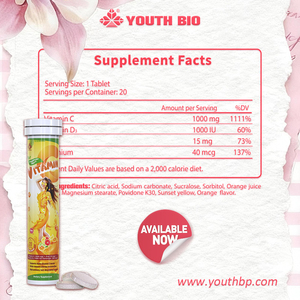 Tableta Efervescente de Vitamina C y D3, Superalimento Holístico, Estabilidad y Apoyo para un Estilo de Vida Moderno, Suministro Directo de Fábrica OEM Personalizado, 1000mg - Product Image 5