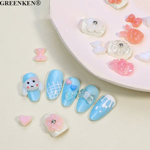 단단한 비 스틱 손 조각 쉐이핑 빠른 연장 살롱 특별 3D 부드러운 색상 변경 DIY 개인 라벨 네일 폴리 젤 - Product Image 5