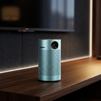 V3Q Smart Home Theater Video Laser LED Mini Projecteur Portable Extérieur Ultra Android 14 Wi-Fi à Courte Portée