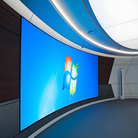 Panel LED Flexible Creativo P2.5 P2.0, Pantalla LED con Forma Artística para Interiores, para Hoteles, Restaurantes, Salas de Exposiciones, Vestíbulos, Paredes de Fondo