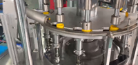Flapper de pimienta, tapa superior abatible, máquina de cierre plegable