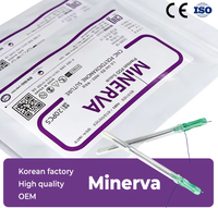 Benang PDO PCL PLLA Grosir Minerva Cog 3D 4D 6D 12D 21G 60mm untuk Akademi Pelatihan Estetika Medis/Master Class DDP