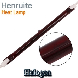 500w 220v solar High quality <strong>halogen</strong> <strong>quartz</strong> <strong>infrared</strong> heating lamp for poultry chicken and duck farm heating - Product Image 4