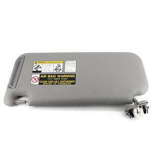 Parasol para Toyota Rav4 2006-2013, gris, lado derecho, con luz, 74310-42452-B2 - Product Image 2