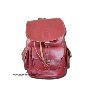 Mochila de cuero para mujer, regalo personalizado, Vintage - Product Image 1