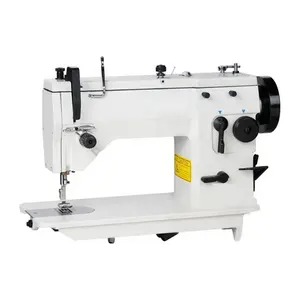 Qk-20U93 Heavy Duty Walking Foot Auto lubrication Typical New Industrial Flatbed zigzag Lockstitch Sewing Machine