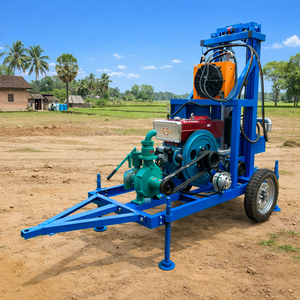 Plataforma de Perforación de Pozos de Agua de 150 m, Más Eficiente, con Certificación CE ISO9001, Máquina Perforadora de Alta Potencia, Se Aceptan Personalizaciones - Product Image 2