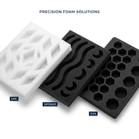 Insert en mousse polyuréthane haute densité, écologique, imperméable, EPDM, EPE, EVA, pour composants électroniques, découpe de précision