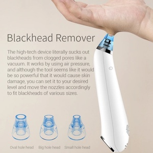 4 Modes 5 in 1 Vacuum Blackhead Dark Spot Remover Beauty Equipment Facial Hot Cold Compress Device - Product Image 3