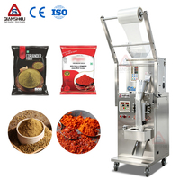 Machine d'emballage verticale multifonctionnelle pour poudre d'assaisonnement coriandre, piment et gingembre de 100g, facile à utiliser, vente en gros