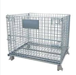 מפעל פיצוח רשת תיל באיכות גבוהה מיכל סיטונאים חומר פלדה כלובים עמיד כלי בית רול כלובים - Product Image 2