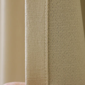 American Style Luxury Polyester Fabrics Yellow Blackout Window Curtains For The Living Room - Product Image 3