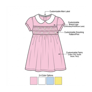 Abiti per Bambine Personalizzati di Lusso per Feste Elegante Vestito Estivo per Ragazze 7-9 Anni Abiti Casual - Product Image 3