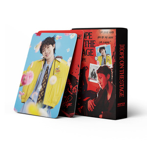 Kpop <span class=keywords><strong>Idol</strong></span>-Álbum de tarjetas LOMO con impresión láser, colección de regalos para fans, <span class=keywords><strong>Hope</strong></span> on the Stage, HD, álbum fotográfico, tarjetas pequeñas - Product Image 4