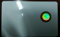 Machine automatique de marquage à chaud holographique pour cartes bancaires en plastique, avec logo et estampage à chaud de feuille d'aluminium pour cartes PVC