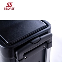 Machine de lancement de balles de squash portable haut de gamme SIBOASI S336A, capacité de 80 balles, alimentation en 2-7 secondes, télécommande, programmation