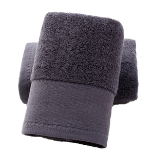 Juego de Toallas de Baño de Algodón 100% Multicolor, Gruesas, de 500gsm y 600gsm, con Logotipo Bordado Personalizado, Venta al por Mayor, Toallas de Baño de Algodón para el Hogar - Product Image 1