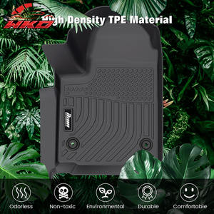 Tapis de sol et tapis de coffre TPE 3D moulés, imperméables, compatibles avec Chevy Silverado EV et GMC Sierra EV 2024-2026 - Product Image 2