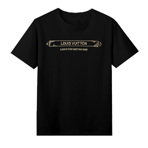 Per t-shirt Designer di lusso da uomo Plus Size con motivo L- V - Product Image 5