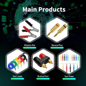 JIALUN Abrazaderas Aisladas de Batería de <span class=keywords><strong>Cocodrilo</strong></span>, Herramienta Eléctrica de Acero con Conexión de Crimpado para Batería de Coche de <span class=keywords><strong>Cocodrilo</strong></span>, 80mm, 50A - Product Image 5