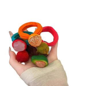 Popular Niche Design Temperament Exquisite Cute Fruit Series Hair Tie Sweet Simple Versatile Women's Hair Ties Fashion Jewelry - Product Image 6