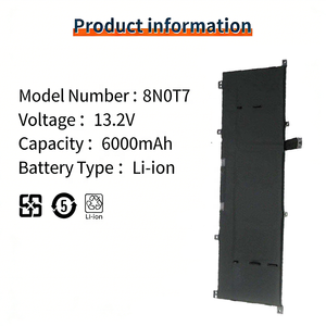 8N0T7 TMFYT Batterie Pour Ordinateur Portable <span class=keywords><strong>Dell</strong></span> <span class=keywords><strong>XPS</strong></span> <span class=keywords><strong>15</strong></span> <span class=keywords><strong>9575</strong></span>-D1805TS D1605TS P73F(DF13) 0TMFYT Precision 5530 2-IN-1 13.2V 75WH 8N0T7 TMFYT - Product Image 2