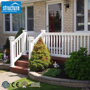 Popolare sistema di ringhiera in <span class=keywords><strong>PVC</strong></span> balcone e ringhiera del ponte in plastica ringhiera del balcone - Product Image 4