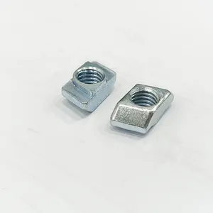 Rhombus Nut Zinc Plated For 10mm Slot Aluminum Profile
