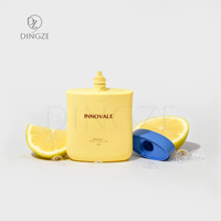 Bouteille de crème solaire teintée de forme ovale de 50ml emballage de crème solaire Spf 50 avec bouchon intérieur modèle FA-A stock