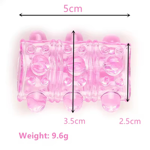 Produit phare : Jouet sexuel en silicone, anneau pénien, godemiché, ensemble vibrant, étanche, écologique, pour retarder l'éjaculation - Product Image 4
