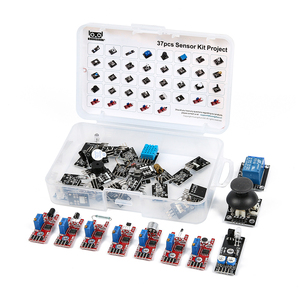KUONGSHUN OEM personalizado con Tutorial 37 Uds <span class=keywords><strong>Sensor</strong></span> módulos electrónicos Kits de inicio compatibles con <span class=keywords><strong>Arduino</strong></span> IDE UNO R3 MEGA Nano - Product Image 2