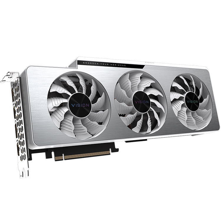 Gebruikte GIGABYTE GeForce RTX 3070 Ti VISION OC 8G grafische