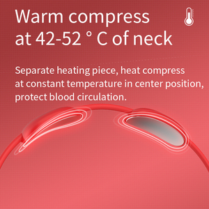 Mini masajeador de cuello de pulso de baja frecuencia colgante plegable portátil para aplicación corporal - Product Image 4