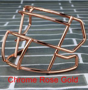 <span class=keywords><strong>2024</strong></span> Universal Mini Facemask metal galvanoplastia Mascarilla facial para mini cascos de fútbol Exhibición o colección - Product Image 2