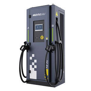 Station de recharge DC pour véhicules électriques à double borne 120KW 160KW 180KW 240KW, station de recharge DC commerciale extérieure pour chargeur de voiture électrique - Product Image 1