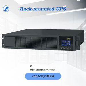 华宇 HY-UR1103 3000W <span class=keywords><strong>3kVA</strong></span> 单相机架式在线式<span class=keywords><strong>UPS</strong></span> <span class=keywords><strong>110V</strong></span>-300V 纯正弦波 60Hz LCD显示屏 0-4ms 转换时间 - Product Image 1